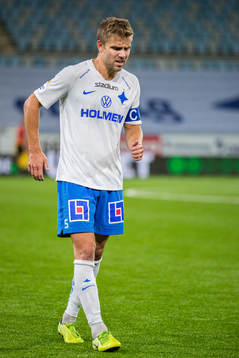 IFK Norrköpings Christoffer Nyman har ont