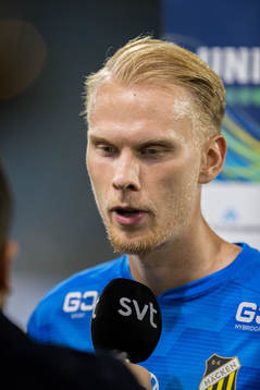 Häckens målvakt Pontus Dahlberg