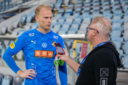 Häckens målvakt Pontus Dahlberg