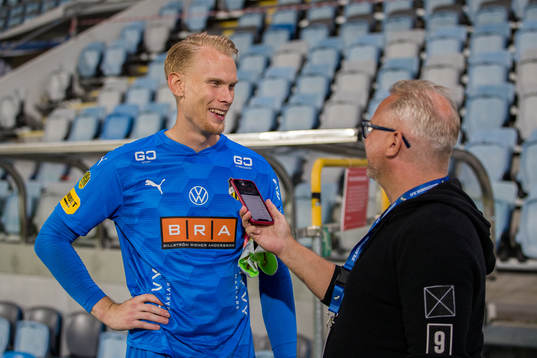 Häckens målvakt Pontus Dahlberg