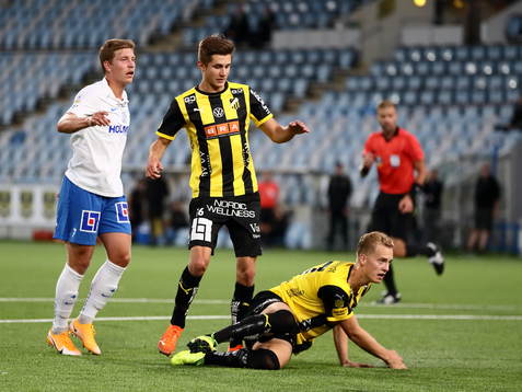 IFK Norrköpings Alexander Fransson, Häckens Leo Bengtsson