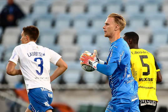 Häckens målvakt Pontus Dahlberg