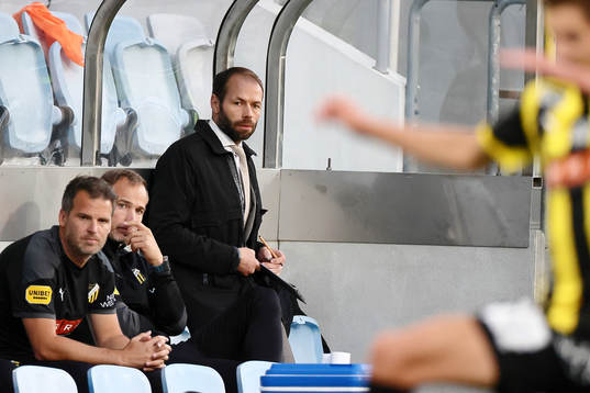 Häckens tränare Andreas Alm