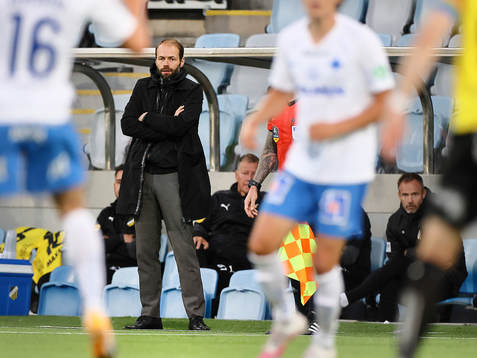 Häckens tränare Andreas Alm