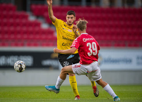 Mjällbys Besard Sabovic och Kalmars Isak Magnusson