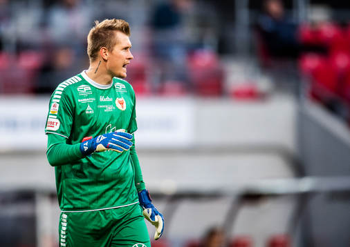 Kalmars målvakt Tobias Andersson