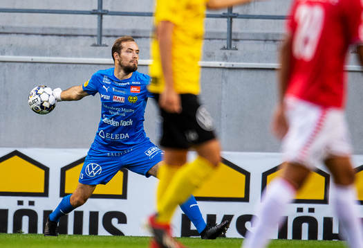 Mjällbys målvakt Carl-Johan Eriksson