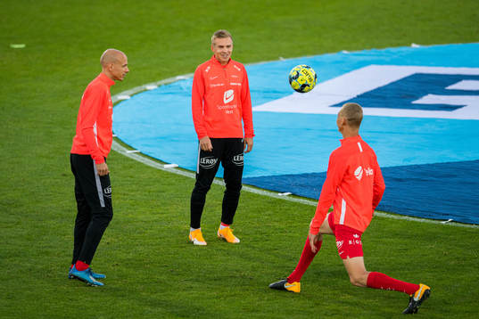 Ruben Kristiansen, Taijo Teniste and Kristoffer Barmen of