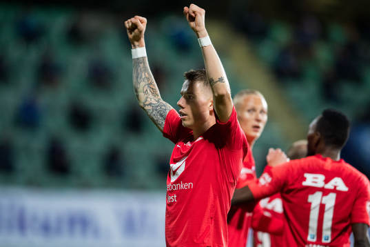 Robert Taylor of Brann celebrates