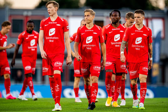Ole Martin Kolskogen and Thomas Grøgaard of Brann
