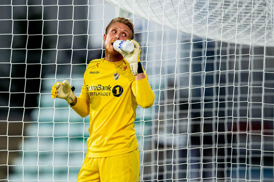 Goalkeeper Marcus Sandberg of Stabæk