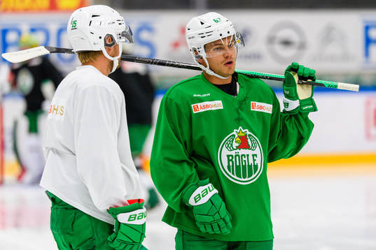 Simon Ryfors och Leon Bristedt