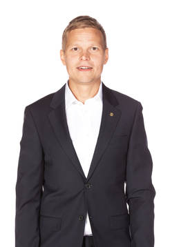 Björklövens assisterande tränare Robert Lahti