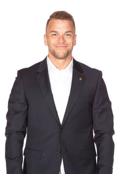 Björklövens målvaktstränare Markus Ekman Westman