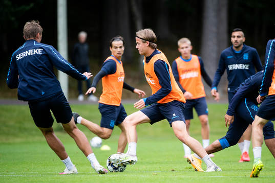 August Erlingmark tränar med IFK Göteborg
