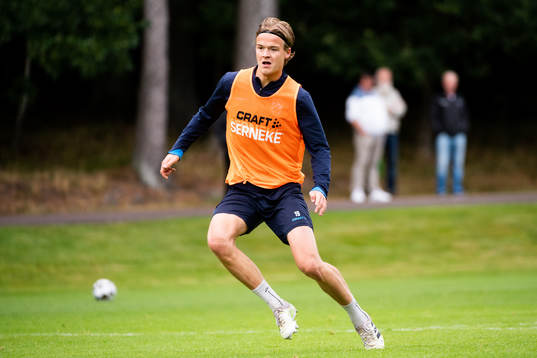 August Erlingmark tränar med IFK Göteborg