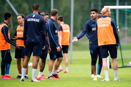 Hosam Aiesh tränar med IFK Göteborg