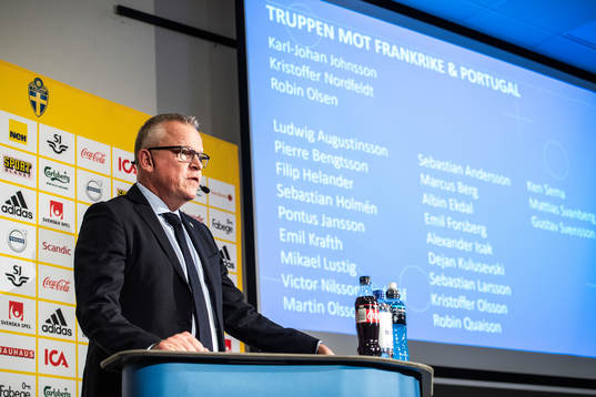 Head coach Janne Andersson