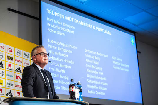 Head coach Janne Andersson