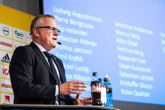 Head coach Janne Andersson
