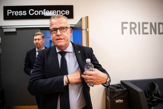Bläddra bland fler bilder av Football, Nations League, Sweden, Press conference 