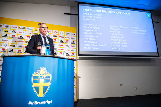 Head coach Janne Andersson