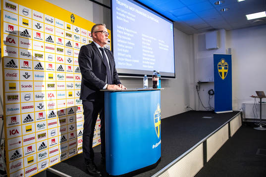Head coach Janne Andersson