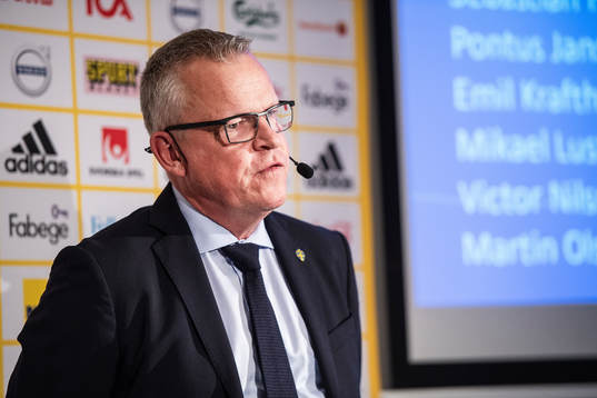 Head coach Janne Andersson