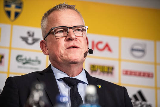 Head coach Janne Andersson