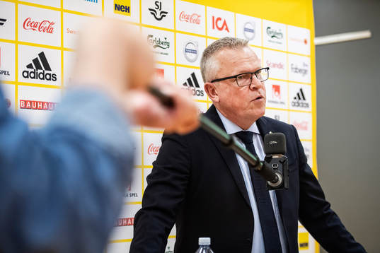 Head coach Janne Andersson