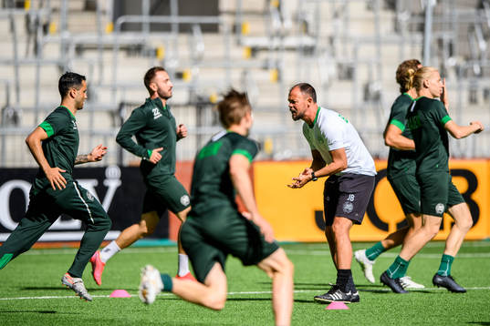 Hammarbys assisterande tränare Joachim Björklund