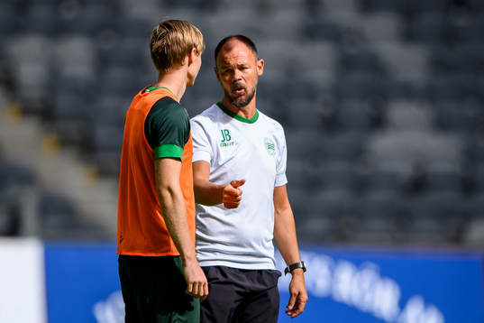 Hammarbys assisterande tränare Joachim Björklund