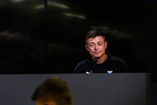 Head coach Jon Dahl Tomasson
