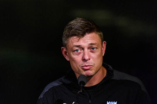 Head coach Jon Dahl Tomasson