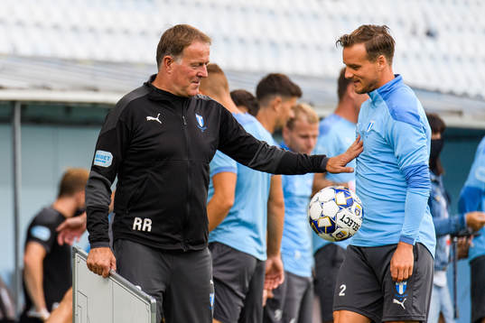 Remy Reijnierse, assistant coach and Eric Larsson