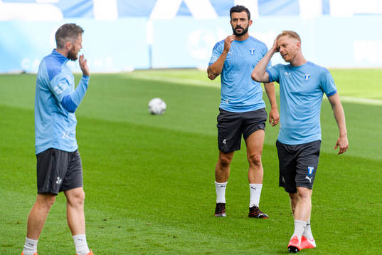 Lasse Nielsen, Behrang Safari and Anders Christiansen