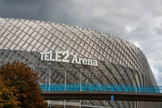 Exterior of Tele2 Arena
