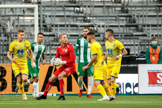Goalkeeper David Ousted of Hammarby