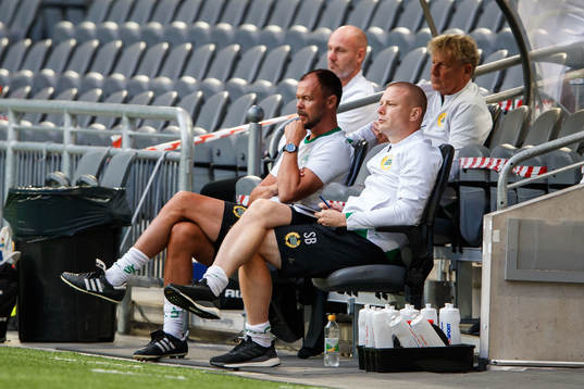 Joachim Björklund, assistant coach and Stefan Billborn,