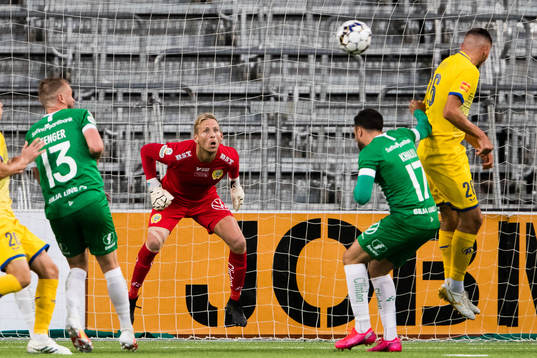 Goalkeeper David Ousted of Hammarby