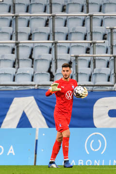 Goalkeeper Marko Johansson of Malmö FF