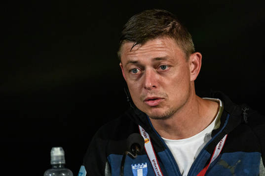 Jon Dahl Tomasson, head coach of Malmö FF at the press