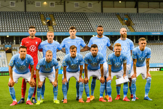 goalkeeper Marko Johansson, Franz Brorsson, Anel
