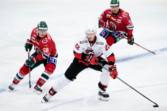 Frölundas Jesper Sellgren och Johan Sundström mot Malmö