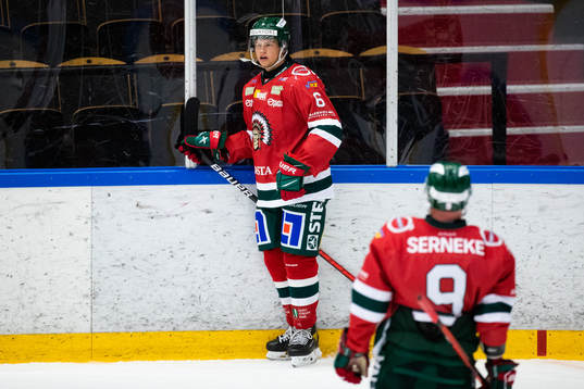 Frölundas Mattias Norlinder jublar