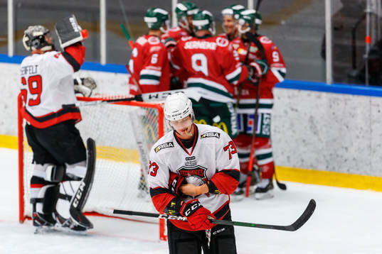 Malmö Redhawks Adam Ollas Mattsson deppar