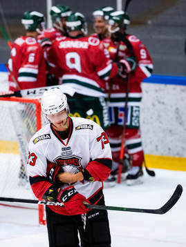 Malmö Redhawks Adam Ollas Mattsson deppar