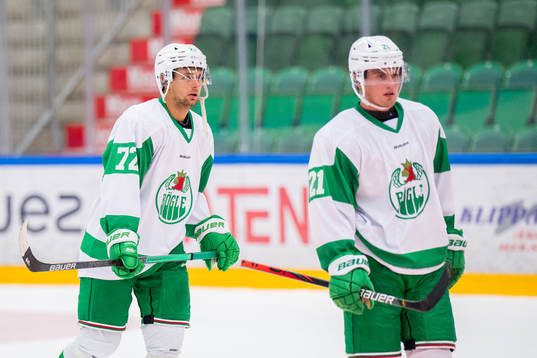 Rögles Daniel Zaar och Nils Höglander deppar