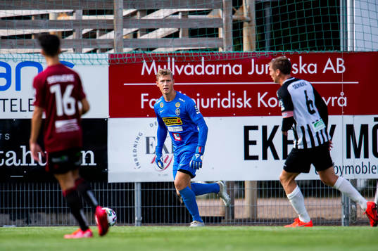 Landskronas målvakt Philip Mårtensson