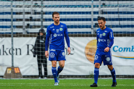 Sundsvalls David Myrestam och Pontus Silfwer deppar